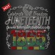 Celebrate Freedom JUNETEENTH Free-ish Since 1865 Rhinestone Hot Fix